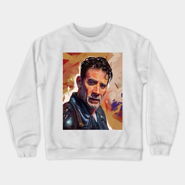 Negan Crewneck Sweatshirt by vangega